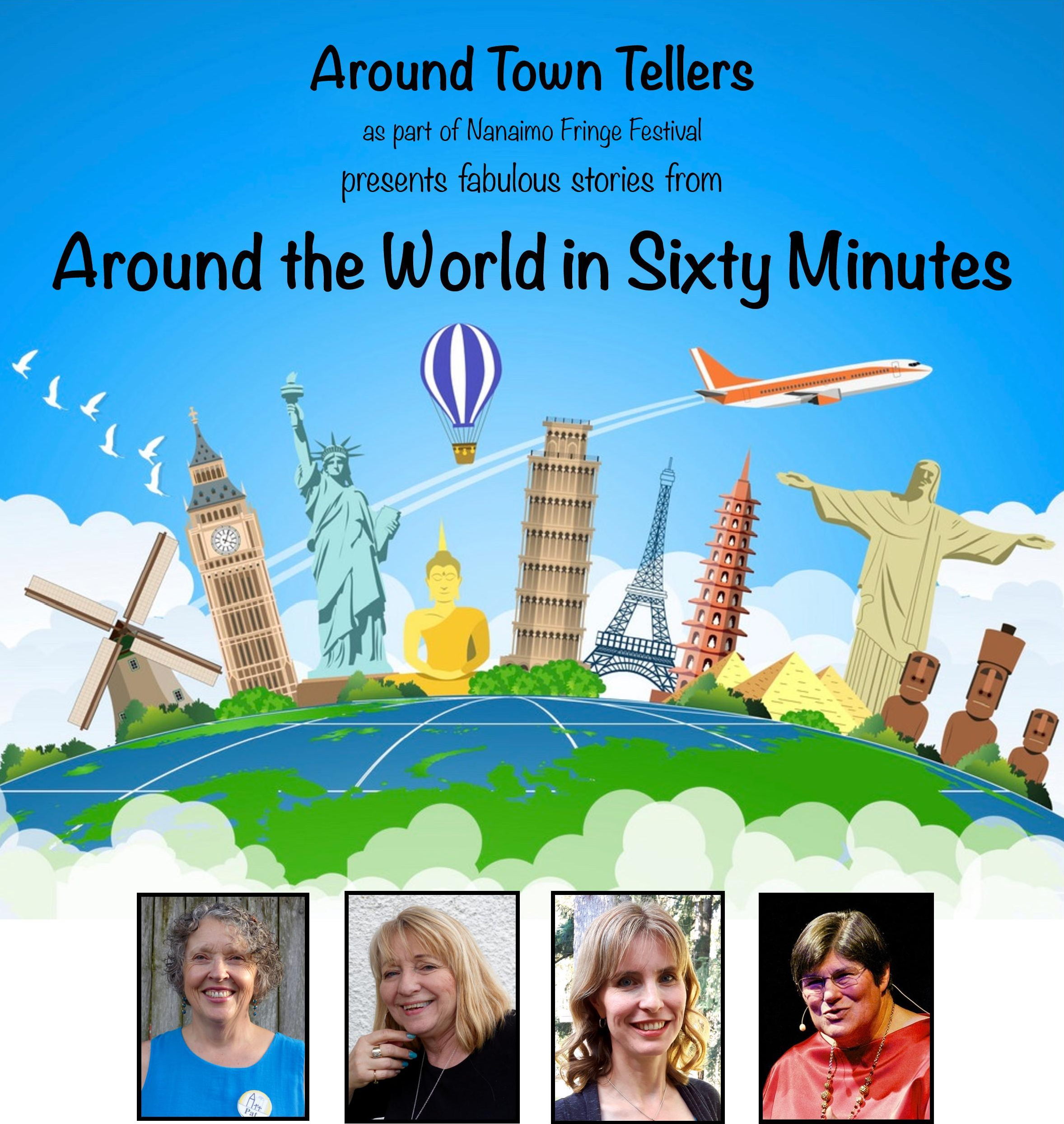 Around Town Tellers Fringe poster